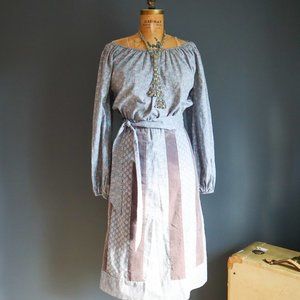 70's 2-piece Cottagecore Prairie Skirt Set by Mr. Hank